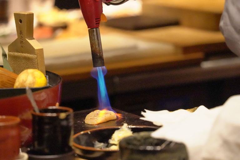 Hochwertiges Sushi &amp; Tempura-Essen in Ginza