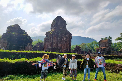 Da Nang/Hoi An: Marble Mountains & My Son Holyland Adventure Pick up from Hoi An