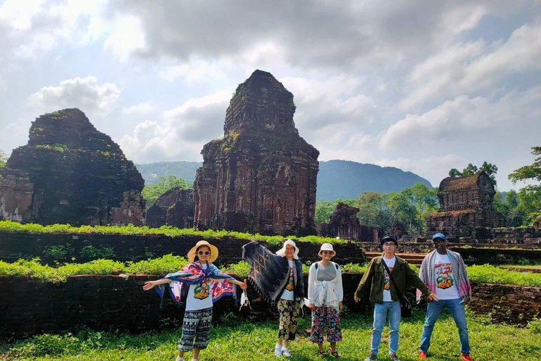 Da Nang/Hoi An: Marble Mountains &amp; My Son Holyland AdventurePick up from Hoi An