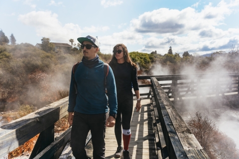 Whakarewarewa: Eingang zu den Geothermal Trails