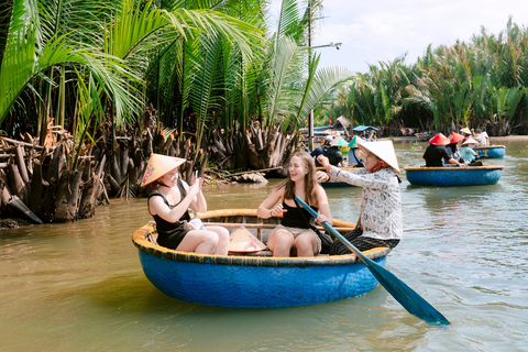 Hoi An: Market -Cooking Class Pho Beef & Dancing Basket Boat HA Happy: Black & White Coffee Making Class Without Pick up