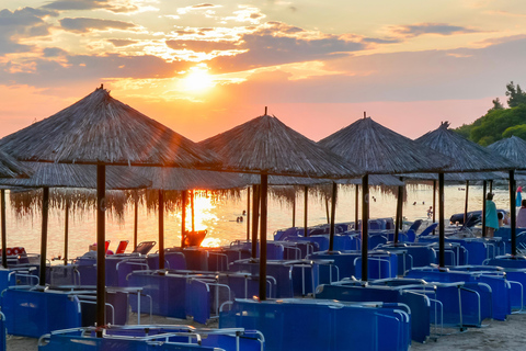 Saloniki: Halkidiki/Sithonia Swim, Sunset &amp; Olive Tour