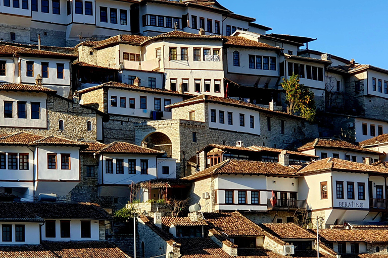 Berat Unveiled: UNESCO Old Town, Castle Views & Wine Tasting