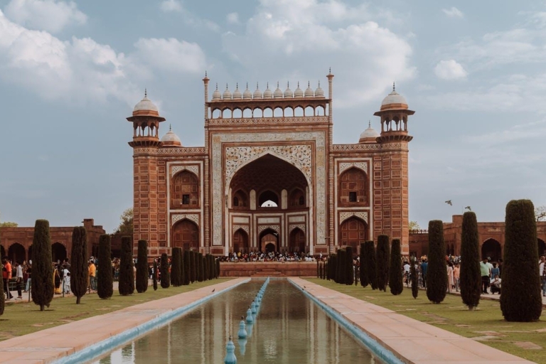 Von Delhi aus: Tagesausflug zum Taj Mahal, Agra Fort und Baby TajPrivate Tour mit AC Auto, Fahrer und Reiseleiter