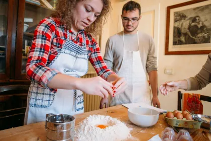 Bergamo: Pasta- und Tiramisu-Kurs in kleiner Gruppe