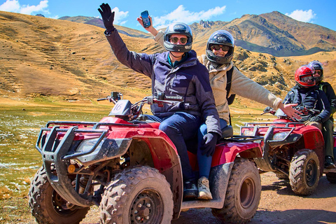 From Cusco: ATV Off-Road Tour to Moray and Maras Salt Mines Single Rider with All Tickets Included