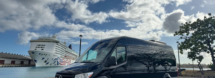 Oahu : Transfert au terminal de croisière du port d'Honolulu