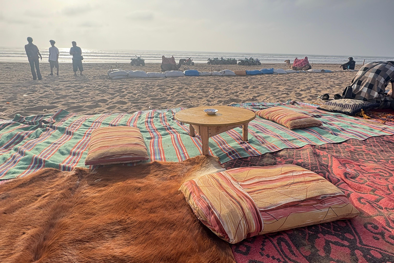 Agadir: Quad Bike Desert & beach tour with Sandboarding Single quad ride (1person per quad)