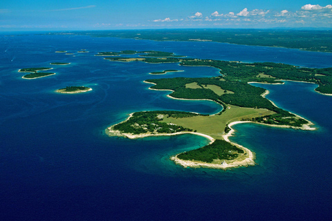 Pula: Red Island, Brijuni & Rovinj Full-Day Boat Cruise