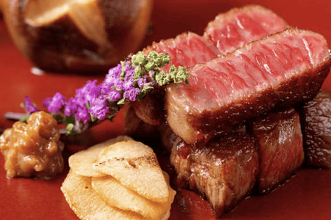 Osaka Kuromon: Reservation World-Class Kobe Beef Teppanyaki [Lunch Only] Kobe Beef Premium Lean Steak Course