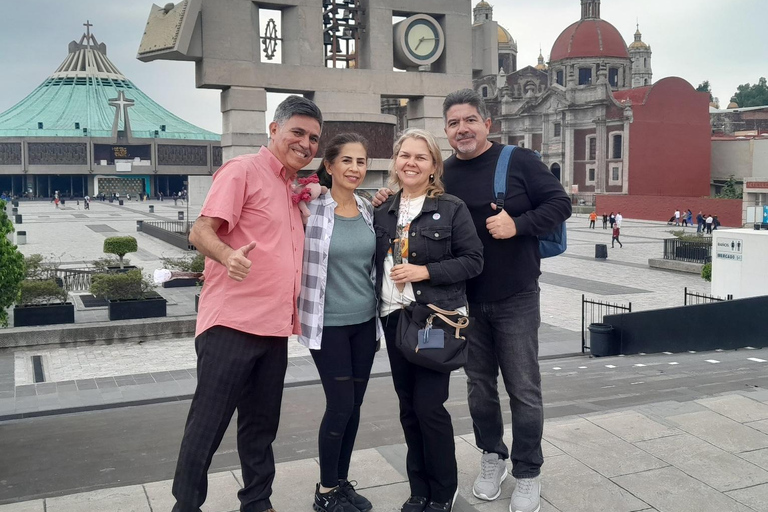 Teotihuacan &amp; Basiliek van Guadalupe: privétour met lunch