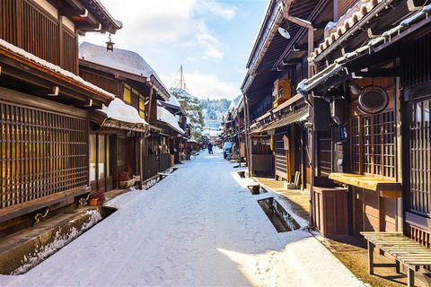 Nagoya: Winterreis Hida Takayama en Shirakawa-go UNESCO