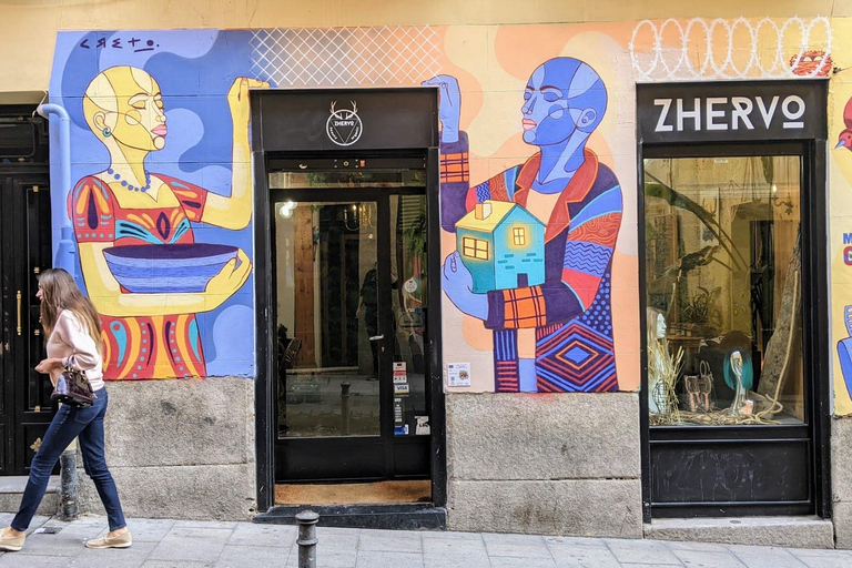 Madrid: straatkunst en graffiti zelf rondleiding