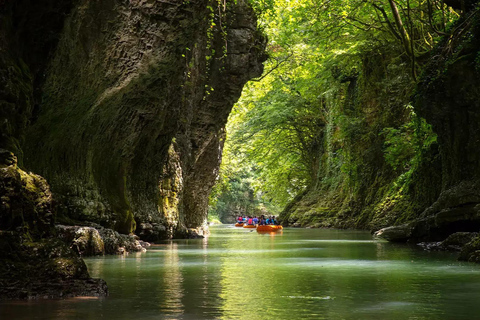 From Tbilisi: Prometheus Cave & Martvili Canyon Day Trip