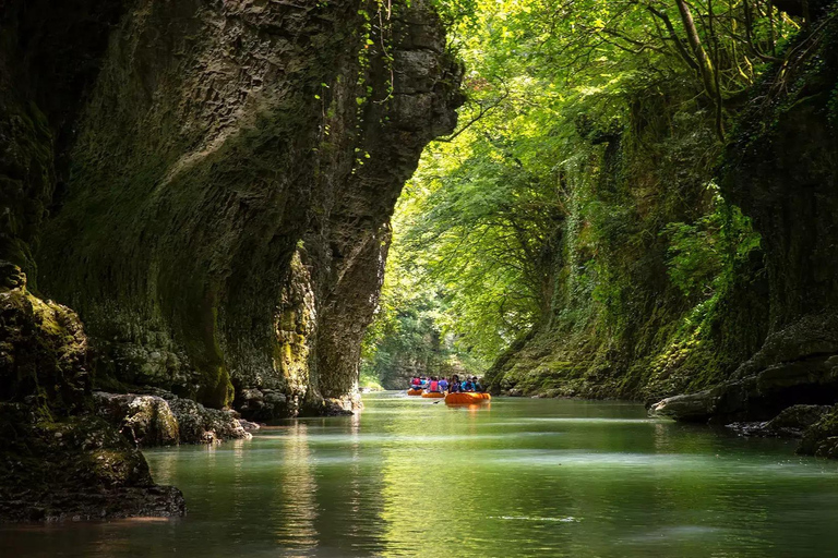 From Tbilisi: Prometheus Cave & Martvili Canyon Day Trip