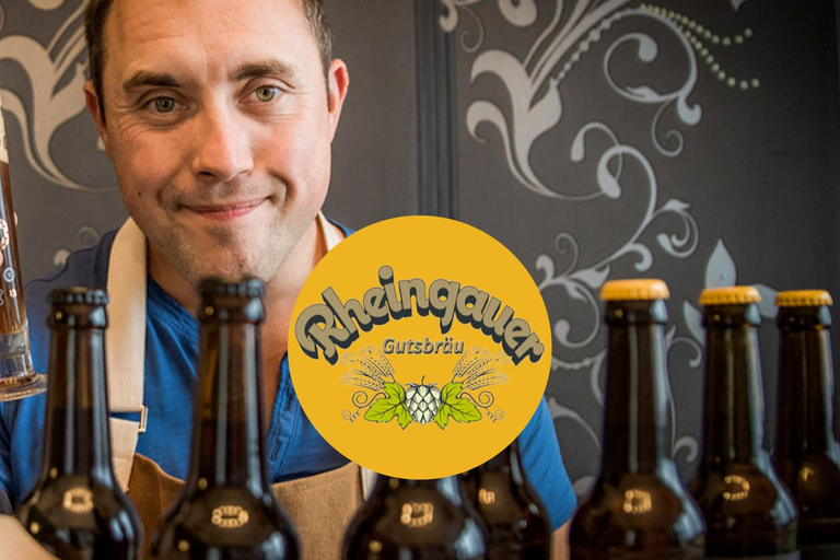 Rheingauer Gutsbräu - Degustazione di birra a Rüdesheim sul RenoRheingauer Gutsbräu - Degustazione di birra a Rüdesheim am Rhein