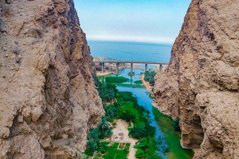 From Muscat: Wadi Shab and Sur Day Trip with Boat Ride