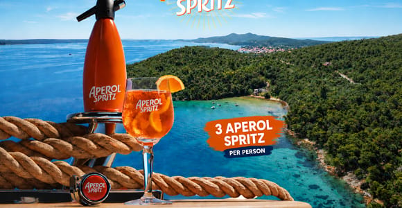 Zadar: Aperol-Spritz-Bootstour zu verborgenen Buchten und 3 Inseln