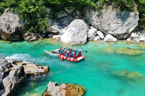 Soca River, Slovenië: wildwaterraftenWildwaterraften - ophalen