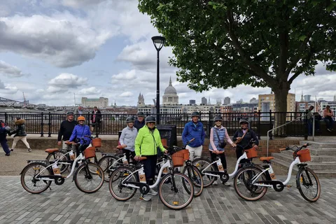 London - guidade cykelturer Guidad rundtur med elcykel