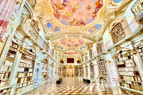 Vienna: Admont Abbey - Library and Hallstatt Day Guided Trip