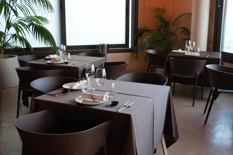 من مالقة: منتجع هيغيرون الصحي وتناول الطعام الفاخر - سيارة تيسلا X الفاخرة