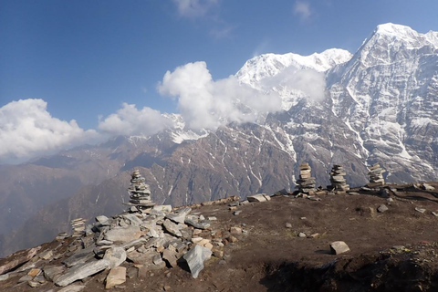 Pokhara : 5 jours de trek au camp de base du Mardi Himal avec transferts