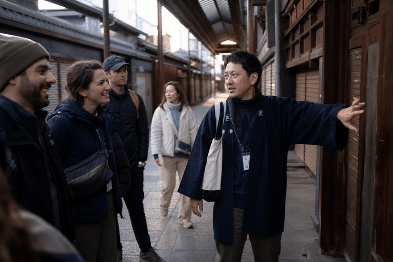Nara: Pre-Dawn Heritage Walk with Local Guide