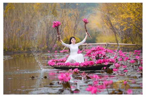 Hanoi: Parfümpagode mit Bootsfahrt oder Lotus-SeidendorfPrivate Tour: Parfümpagode, Lotus-Seidendorf und Weihrauch