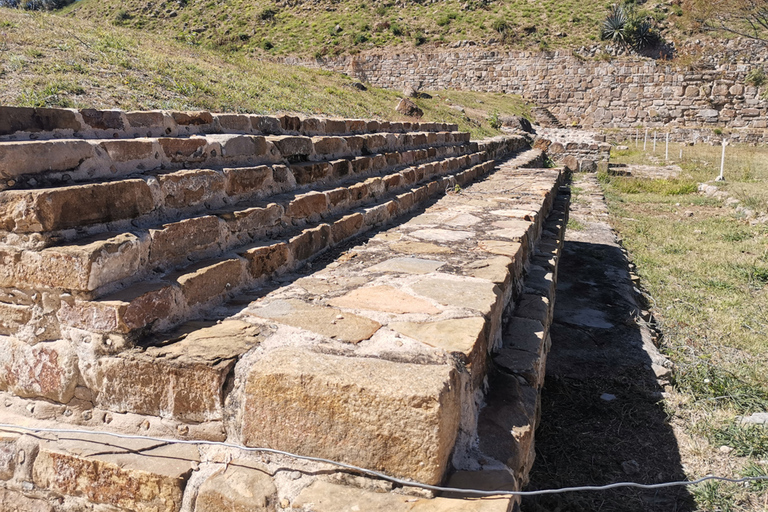 Rondleiding van een hele dag op de Monte Alban-routeTickets en eten inbegrepen