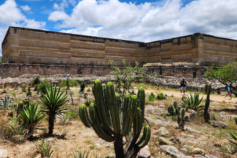 Hierve el Agua and Teotitlán Day Sightseeing Tour by Local Guides Zapotec Roots