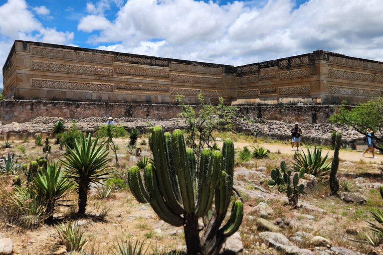 Hierve el Agua and Teotitlán Day Sightseeing Tour by Local Guides Zapotec Roots