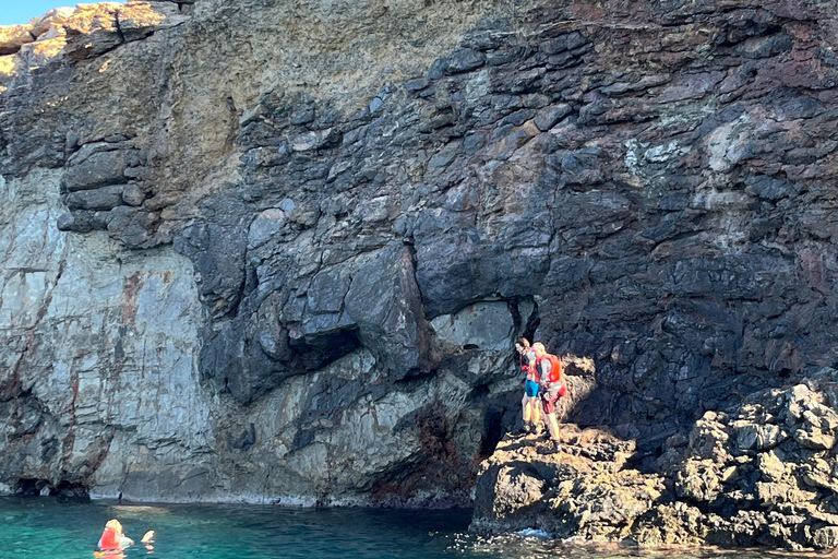 Esperienza di coasteering a Ibiza