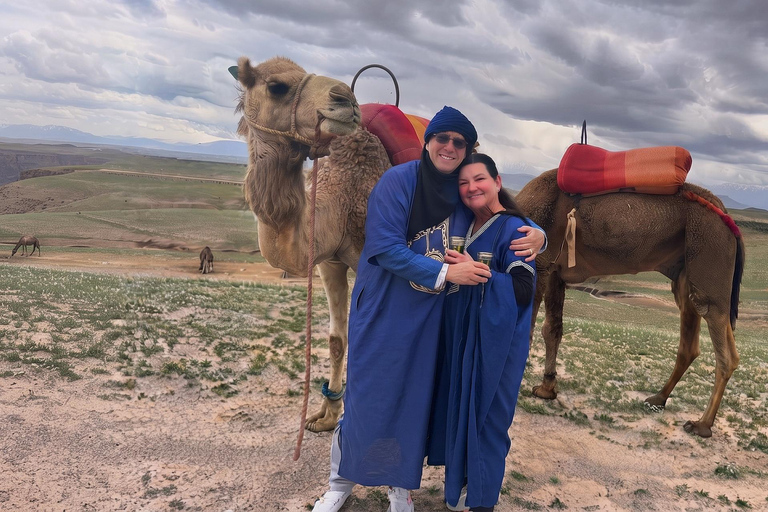 Marrakech to Agafay: Sunset, Quad, Camel & Dinner, Fire show Marrakech: Agafay Desert, Sunset Quad, Camel & Dinner.