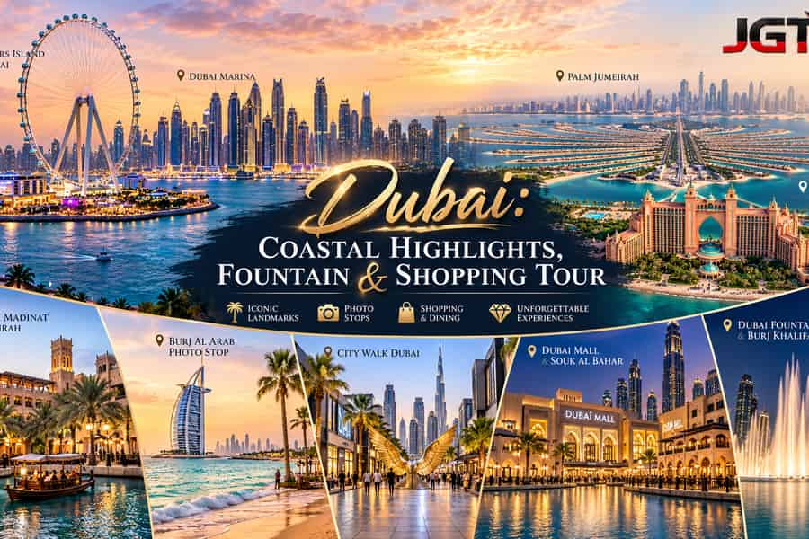 Private Tour: Palm Jumeirah, Burj Al Arab & Burj Khalifa. Foto: GetYourGuide Private Tour: Palm Jumeirah, Burj Al Arab & Burj Khalifa. Foto: GetYourGuide