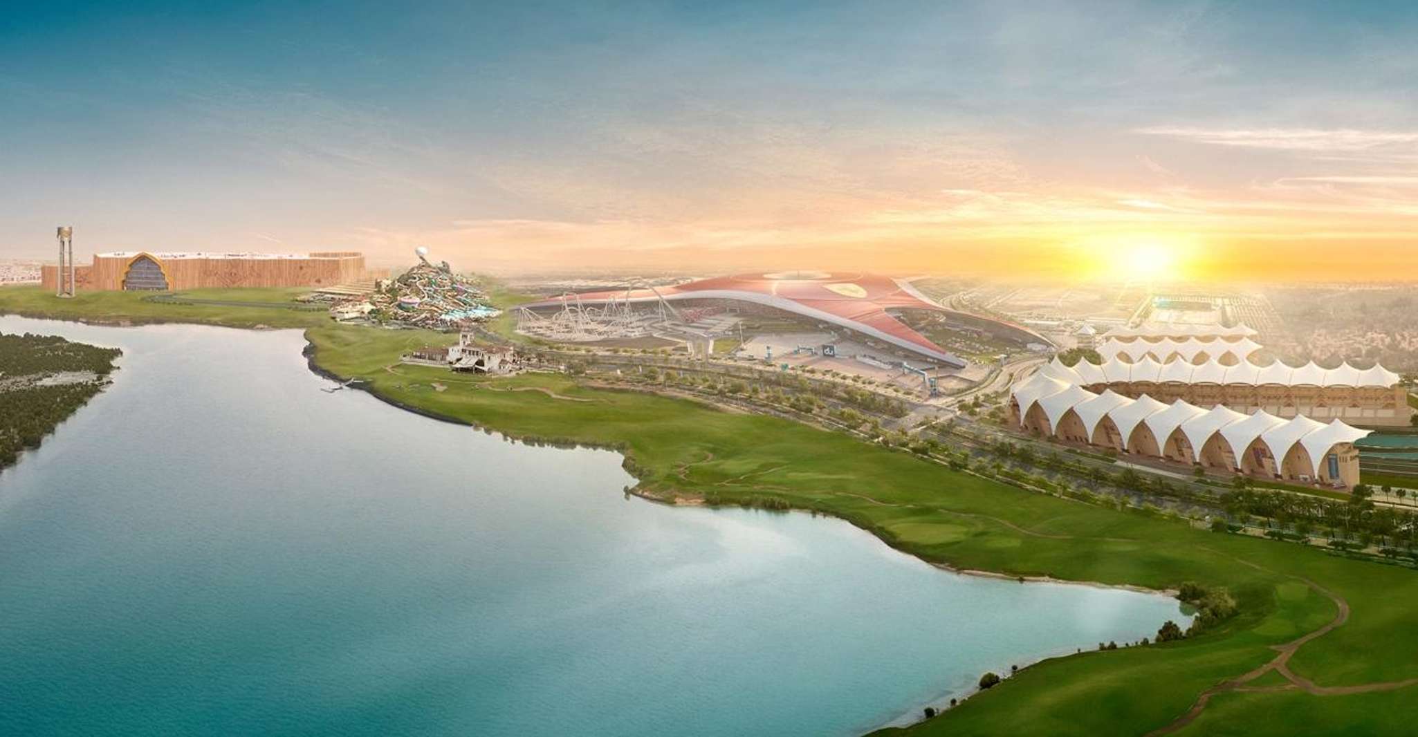Abu Dhabi, billet d'entrée multi-parcs de Yas Island - Hizvo
