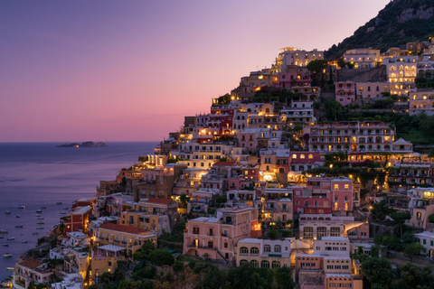 Positano: onvergetelijk huwelijksaanzoek bij zonsondergang op een jachtHuwelijksaanzoek en Amalfikust