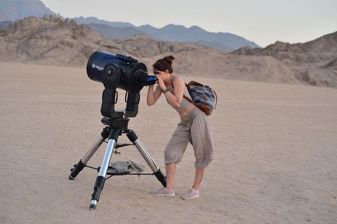 Hurghada : Observation des étoiles et dîner aux chandelles avec QuadObservation des étoiles, balade en quad et spectacle de danse avec transfert privé