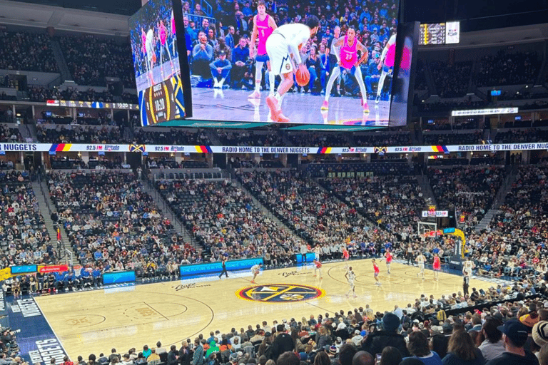 Denver: Denver Nuggets NBA matchbiljett på Ball ArenaBudget Sittplatser