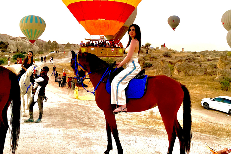 Cappadocia: Sunrise Horseback Riding Tour with Hotel Pickup