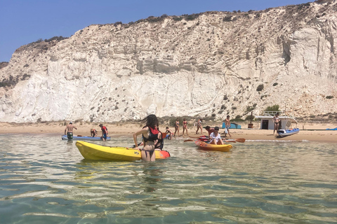 SCALA DEI TURCHI: 1-hour rental 2-seater KAYAK and 1-seater STAND UP PADDLE SCALA DEI TURCHI: 1-hour rental of 2-seater KAYAK and 1-seater STAND UP PADDLE