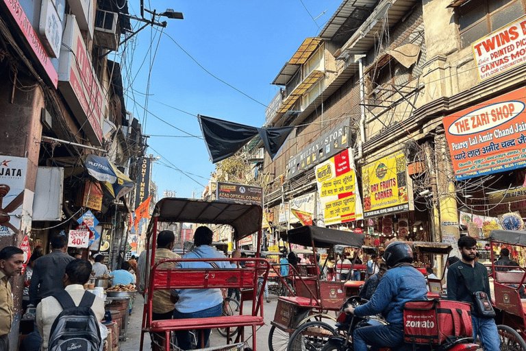 Delhi: Old and New Delhi Private Full or Half-Day Tour Full Day Tour with Guide Only - (Without Car & Driver)