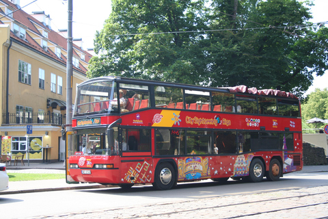 Riga: City Sightseeing Hop-On Hop-Off Bus Tour 24-Hour Ticket