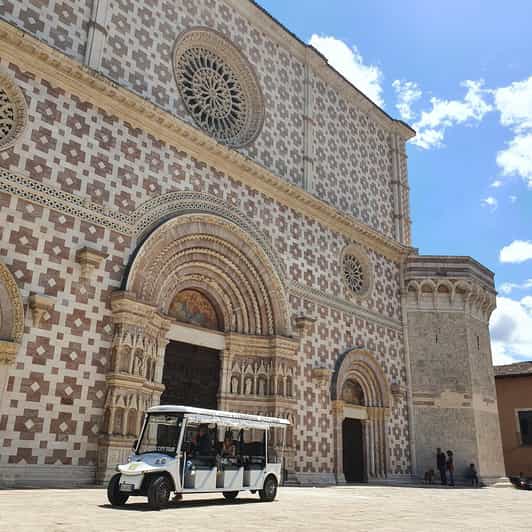 L'Aquila: Electric Shuttle City Tour with Local Guide | GetYourGuide