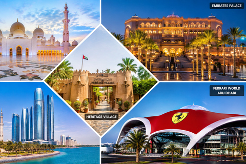 From Dubai: Abu Dhabi Full Day shared Tour with Hotel Pickup From Dubai: Abu Dhabi shared tour with Qasral wtan