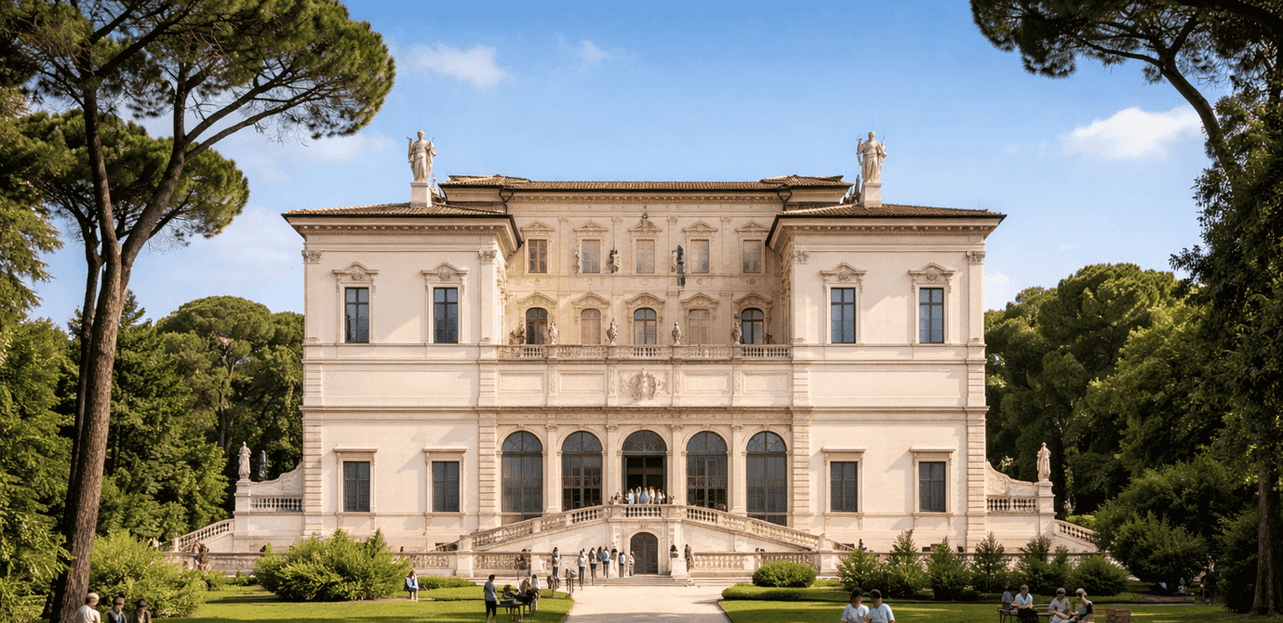 Eintrittskarte für die Galleria Borghese für EU-Bürger (18–25) Eintrittskarte für die Galleria Borghese für EU-Bürger (18–25)