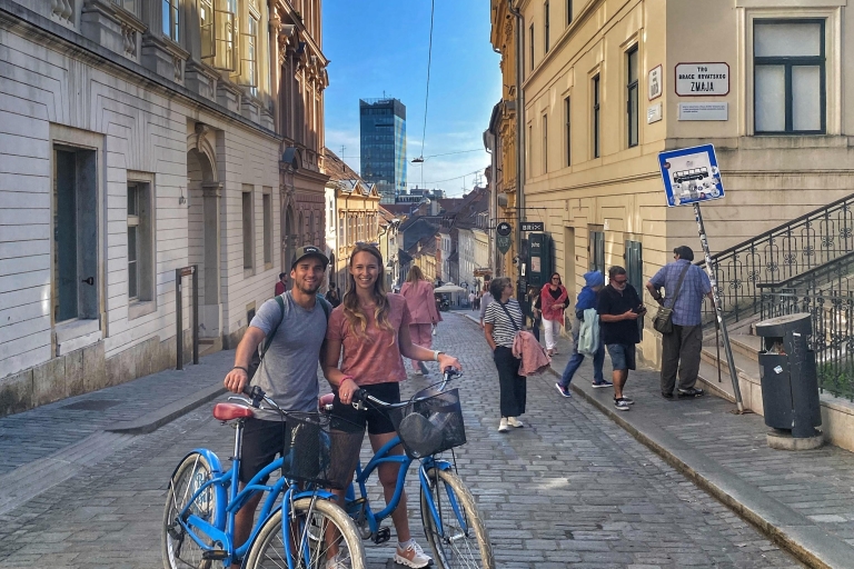 Lo mejor de Zagreb: tour en bicicleta de 4 horas