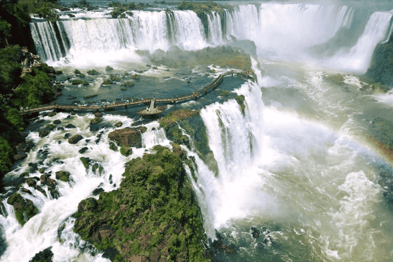 From Foz do Iguaçu: 1-Day Tour to the Brazilian and Argentine Falls