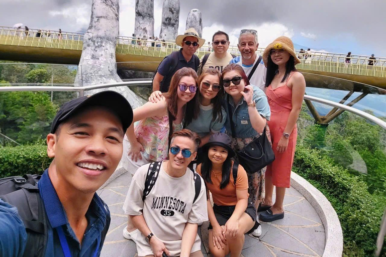 Colline di Ba Na - Ponte d&#039;Oro Piccolo gruppo da Danang/Hoi AnDa Da Nang/Hoi An: Ponte d&#039;oro delle colline di Ba Na in piccolo gruppo