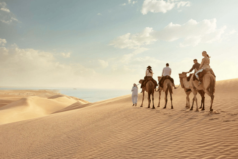 Doha: Wüstensafari, Quad, Kamelritt, SandboardingGruppentour mit kostenlosem Kamelreiten &amp; Hoteltransfer